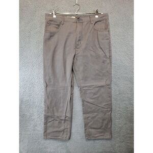 AKDMKS Jeans Mens Size 38x32 (Fits‎ 37x29) Gray Straight Leg Streetwear Casual